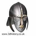 Saxon Spangenhelm Helmet similar to the one found at Sutton Hoo