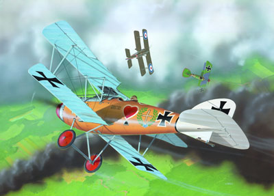 Model kits of the Albatros D III are available from Hobby Online