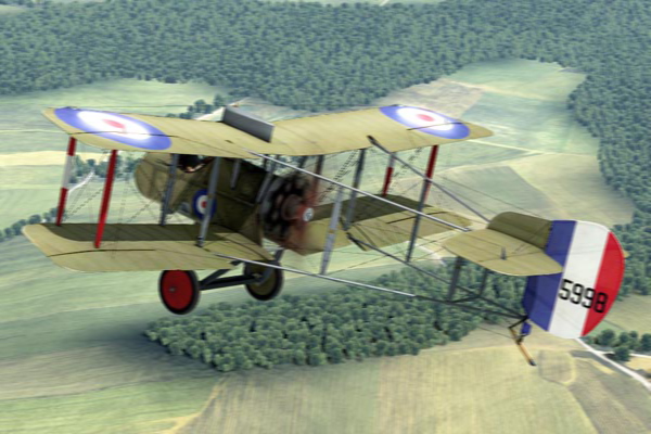 The Airco D.H.2 helped establish allied air superiority for the Somme Offensive