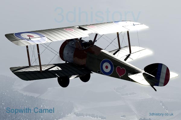 The Sopwith Camel proved to be very adapatable to the Night Fighter role