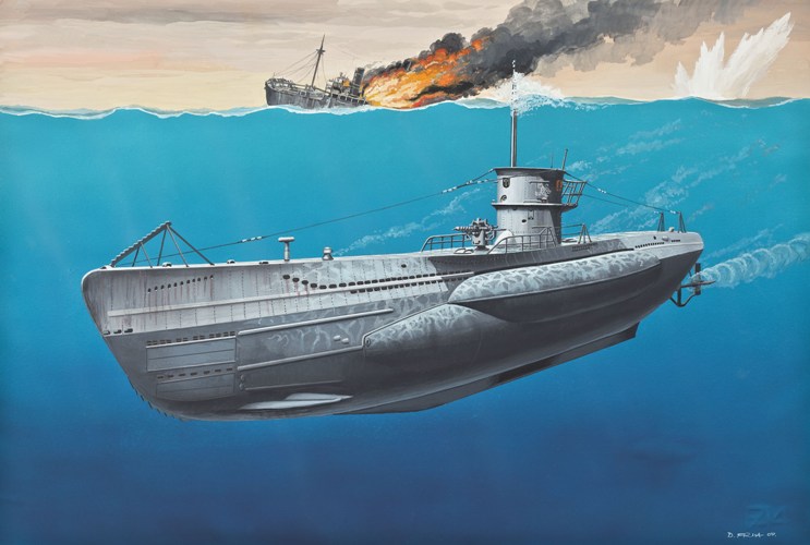 The German U-Boats were of primary concern to Winstn Churchill, who admitted they were the only thing that really frightened him during the war.