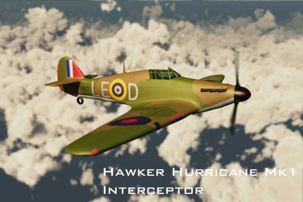 The main fighter used by RAF Fighter Command during the Battle of Britain was the Hawker Hurricane.