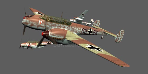 Messerschmitt bf110f World War Two German heavy fighter 1940