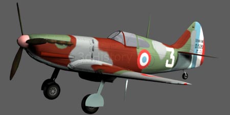 Dewotine D250 French fighter 1940