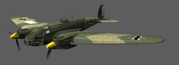 Heinkel He111 World War Two Medium Bomber 1940