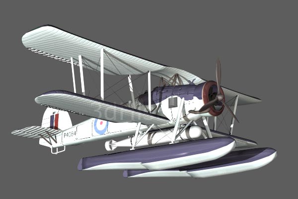 British Fairey Swordfish Torpedo bomber