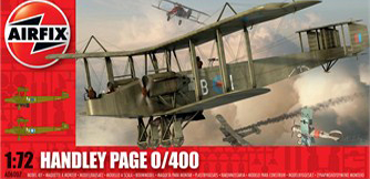 The Handley Page 0/400 was teh main British bomber of World War One