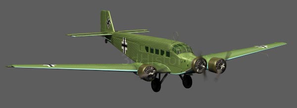 Junkers Ju52 Transport Plane