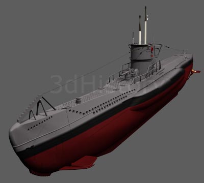 Type VII German U-Boat - Second World War Submarine