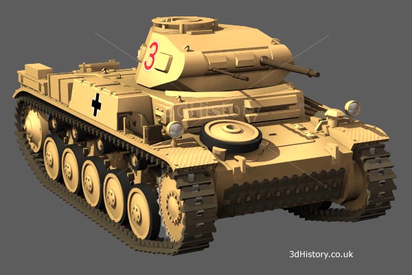 Panzer II German World War Two Light Tank